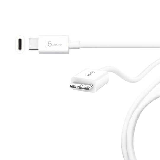 J5Create Type-C To USB 3.0 Micro-B Cable 90CM
