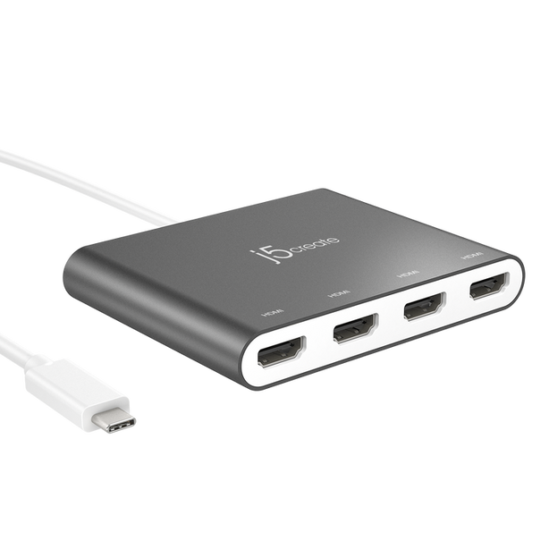 J5Create USB-C To 4 Port HDMI MM Adapter