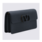 VLogo Signature Calfskin Wallet - Black
