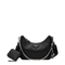 Re-Edition 2005 Saffiano Leather Shoulder Bag - Black