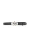 PRADA Leather belt with logo buckle