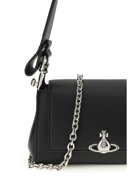 Vivienne Westwood Orb Shoulder Bag - Black