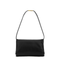 Black Leather Prisma Shoulder Bag