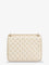 Valentino Garavani Rockstud Spike leather crossbody bag with iconic all-over studs - Lightivory
