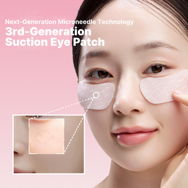 [ForAdore] Octopus Suction Bio Cupping Eye Patch(8Patches)-3D Anti-Slip Under Eye Mask for Deep Ingredient Absorption[International Shipping]