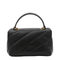 Mini Calf Leather Crossbody - Black
