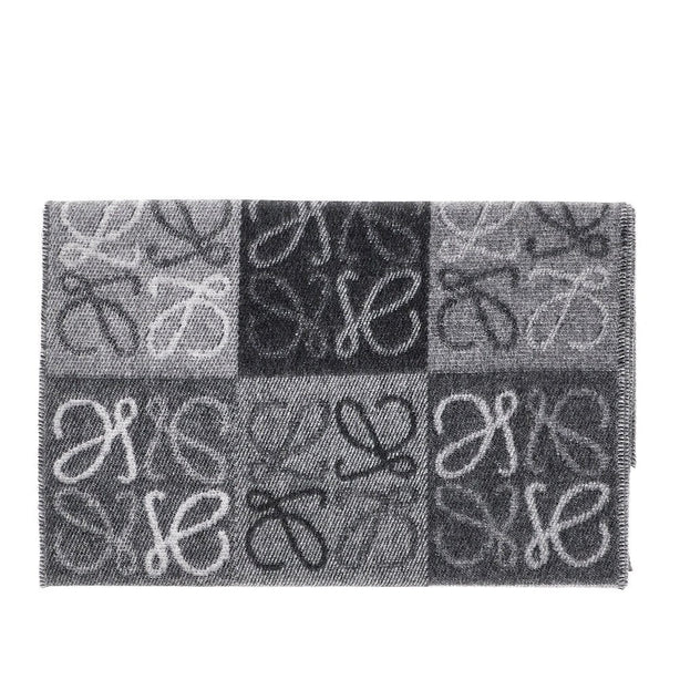 LOEWE Anagram jacquard wool scarf
