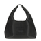 Full-Grain Leather Handbag - Black
