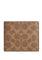 Coach Mens 3-In-1 Wallet In Signature Canvas - Tan/Black
