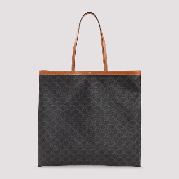 Triomphe Fabric Shopper Bag