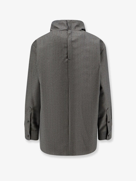 Bottega Veneta Wool and mohair shirt - Desert/Grey Melange