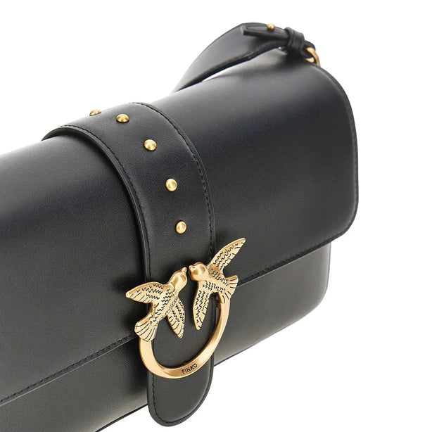 PINKO Leather medium 'Love Bag Slouchy' bag