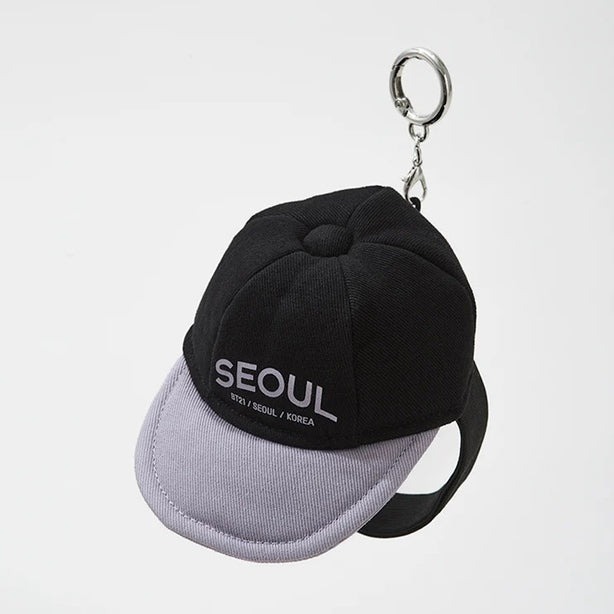 BTS Travel Ball Cap Keyring (International Shipping)