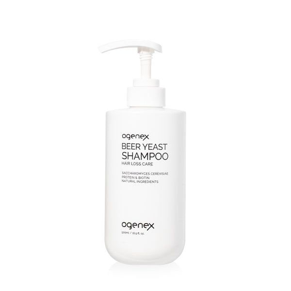 [ogenex] Beer Yeast Shampoo 500ml/Anti-Hair Loss Care/Scalp Deep Cleansing & Clarifying/Low pH Formula (SLS, Paraben & Silicone Free) [International Shipping]