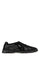 Black Mesh Slip Ons