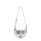 Repeat Small Calfskin Hobo Bag - Silver