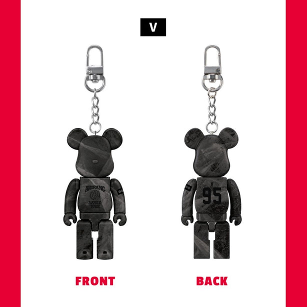 [WORLD TOUR ARIRANG] BTS x BE@RBRICK 100% Keychain (International Shipping)