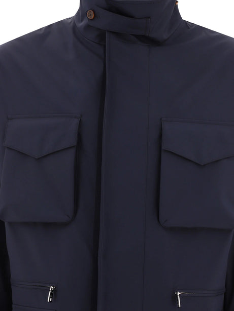 Dolce & Gabbana Technical fabric safari jacket - Blue