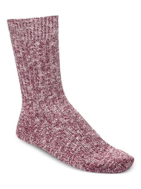 Birkenstock Ribbed Socks - Red