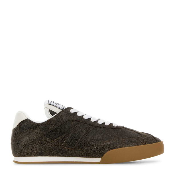 Brown Leather Sneakers
