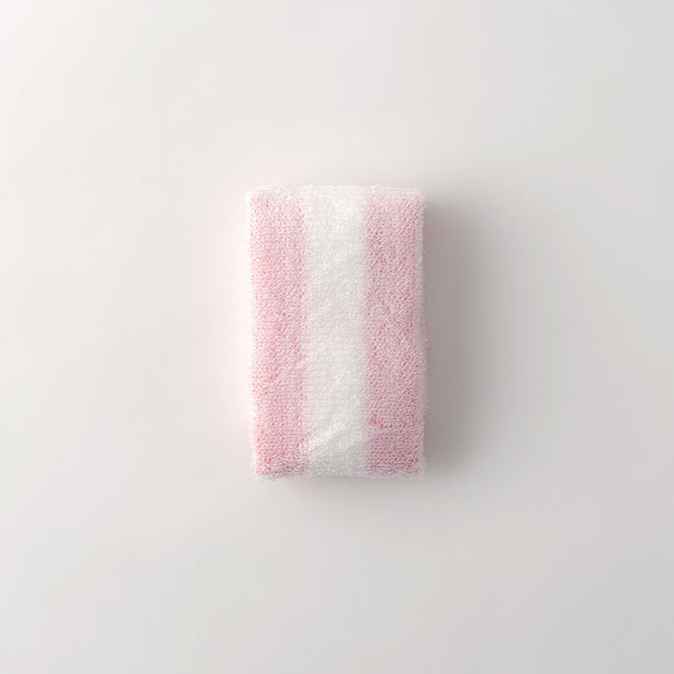 Rabbit Tail Body Wash Towel (22x90cm) - Pink