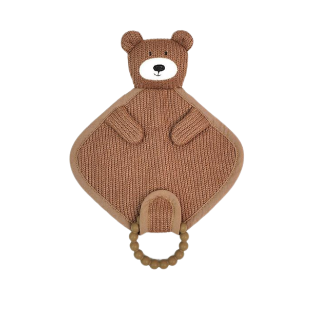 NYZE Baby Handkerchief Blanket with Teether