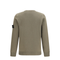 Crewneck Sweater With Logo Patch On Sleeve