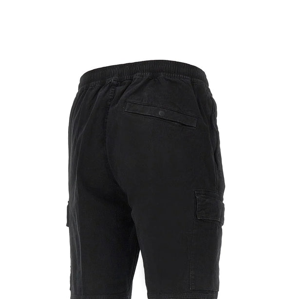 STONE ISLAND Cotton cargo pants with logo Badge