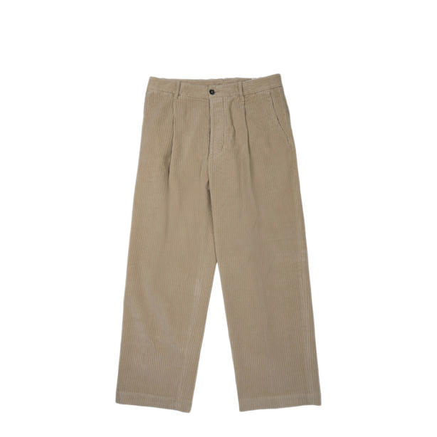 Cotton Ribbed Trousers