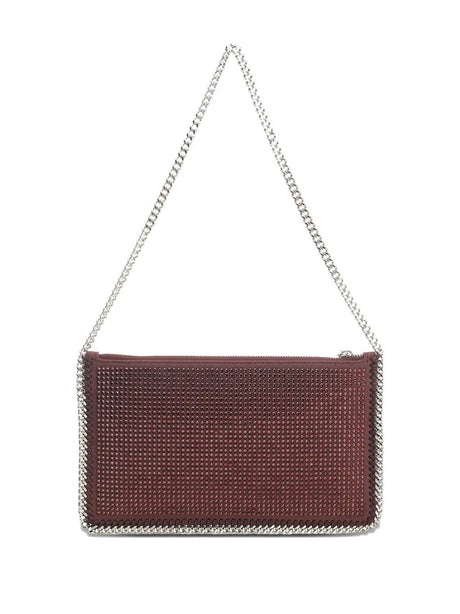 Falabella Polyester Clutch - Bordeaux
