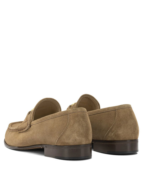 Valentino Garavani Suede loafers - Beige