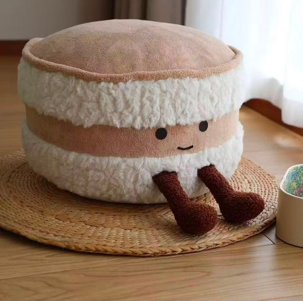 Bread Pouf- Khaki