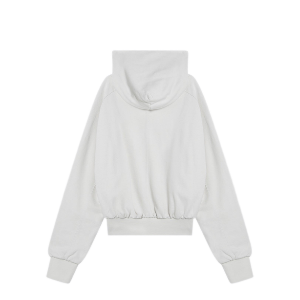 Ivory Hoodie In Cotton