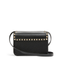 Rockstud Small Grainy Calfskin Shoulder Bag - Nero