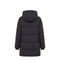 Black Quilted Down Coat