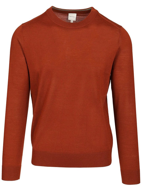Paul Smith Crew Neck Sweater - Orange