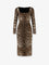 Dolce & Gabbana Midi Dress with Animal Print - Leonew