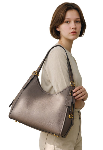 Coach Bella Shoulder Bag - Dark Stone