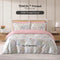 Intero MCD Lyocell Printed 1500TC Cooling Soft Luxury Bedding Fitted Sheet Set Gentle on Skin 1500 Thread Count