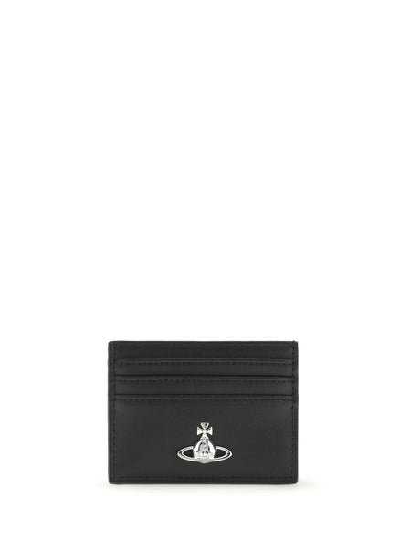 Vivienne Westwood Orb Card Holder - Black