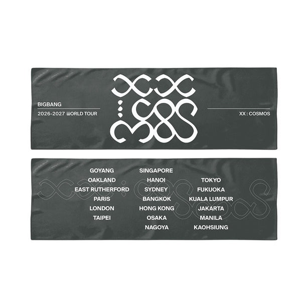 [COSMOS] BIGBANG Tour Slogan Towel (International Shipping)