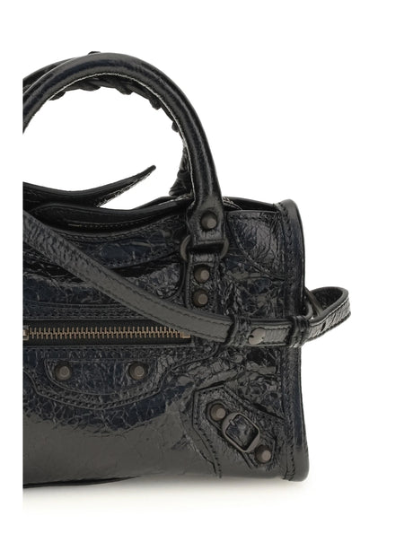 Balenciaga Le City Nano Handbag - Black