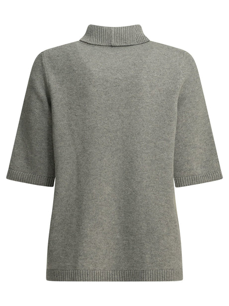 AlaïA Cashmere turtleneck sweater - Grey