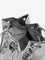 Jimmy Choo Bonbon bucket bag in mirrored fabric - Silver