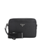 Saffiano Calfskin Shoulder Bag - Nero