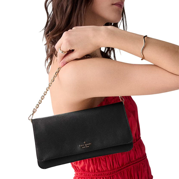 Kate Spade Ivy Crossbody Bag- Black KO455