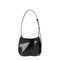 Le Petit Bisou Patent Calf Leather Shoulder Bag - Black