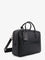 Tom Ford Leather work bag with front lettering logo - Black