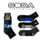 Soda 3 Piece Half Terry Quarter Length Socks