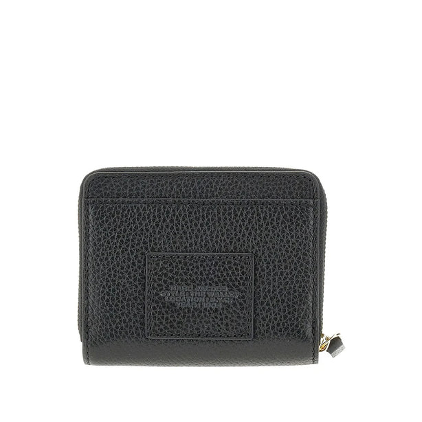 MARC JACOBS Grained leather mini compact wallet